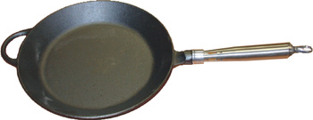 Patelnia żeliwna, 25 cm