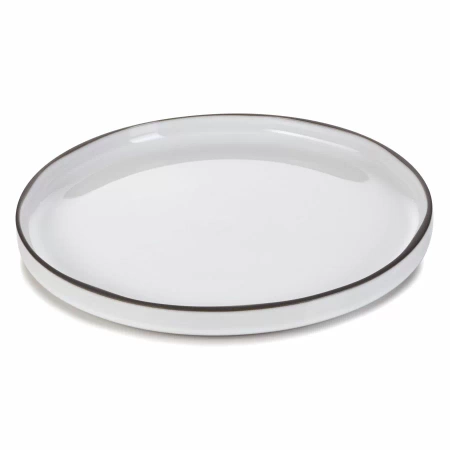 Talerz płaski 28 cm biała chmura CARACTERE