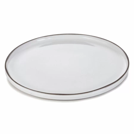 Talerz płaski 30 cm biała chmura CARACTERE