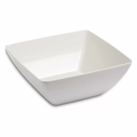 Miska bufetowa z melaminy wys. 10,5 cm biała - VERLO