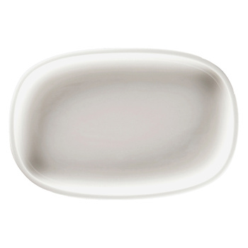 Półmisek 23x15 cm biały EASE Rakstone