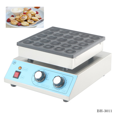 Gofrownica elektryczna do poffertjes mini naleśników holenderskich 25 sztuk