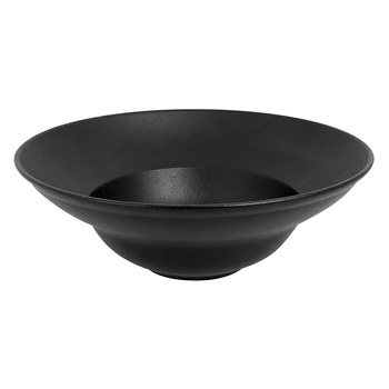 NEOFUSION talerz głęboki okrągły, śr.26cm, czarny