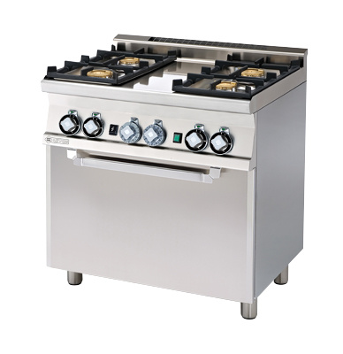 CF4-68 GEM Kuchnia gazowa z piekarnikiem elektrycznym