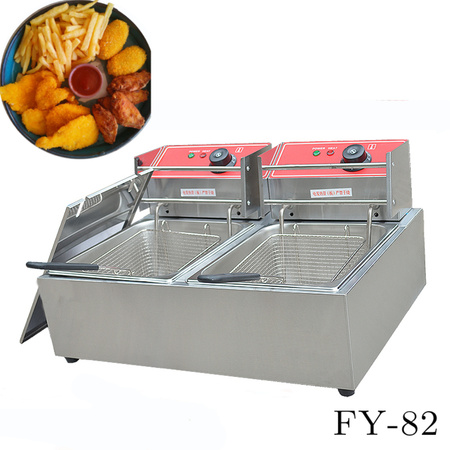 Frytkownica elektryczna dwukomorowa