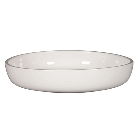 Talerz głęboki 24 cm biały EASE Rakstone