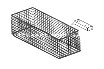 Kosz 1/2 ﻿﻿Kosz 1/2 do frytownicy F-18