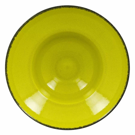 FIRE Talerz głęboki, okrągly 26 cm zielony