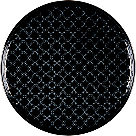 Talerz płytki, kolor czarny, Marrakesz, Ø 175 mm