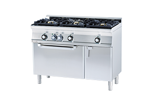 CF3-612 GEMV WOK ﻿﻿Kuchnia gazowa WOK z piekarnikiem elektrycznym