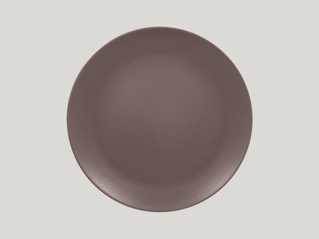 NEOFUSION MELLOW talerz płaski brązowy 15 cm