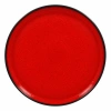 FIRE Talerz płaski okrągły 23 cm czerwony