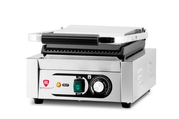 Kontakt grill pojedynczy | ryflowany | Resto Quality | 1,8 kW | RQK811A