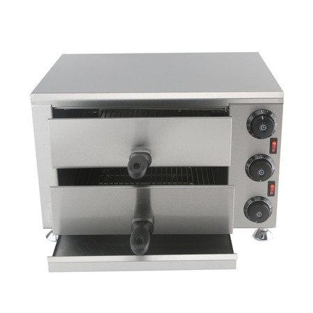 Piekarnik 2-komorowy do pizzy