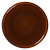 Talerz płaski 32 cm bursztynowy EASE Rakstone