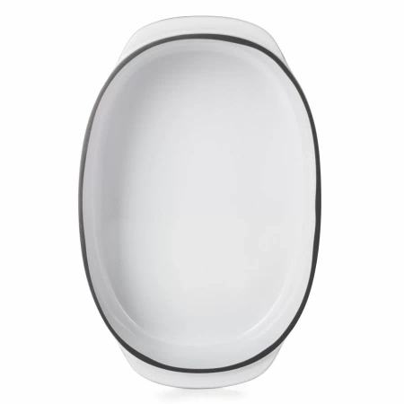 Naczynie / brytfanna 26x18,5 cm biała chmura CARACTERE