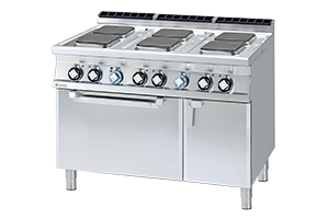 CFQ6-712 ETV ﻿﻿Kuchnia elektryczna z piekarnikiem