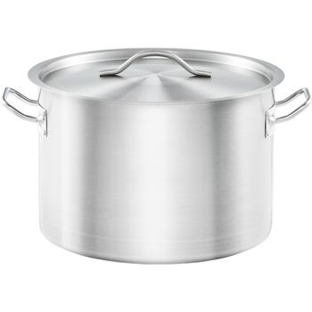 Garnek średni z pokrywką, stalowy, Gredil, Ø 320 mm, V 18 l