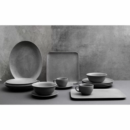 Talerz okrągły 31 cm szary SHALE – RAK PORCELAIN