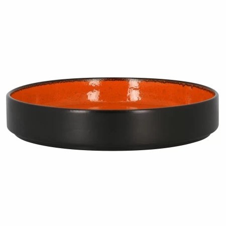 FIRE Talerz głęboki okrągły 23 cm pomarańczowy