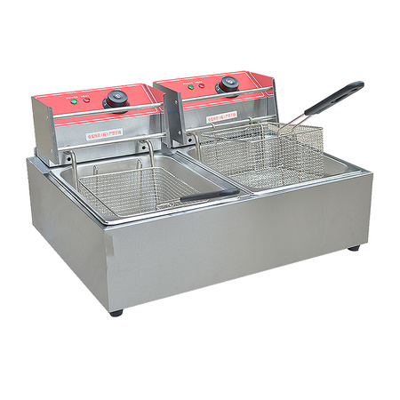Frytkownica elektryczna dwukomorowa