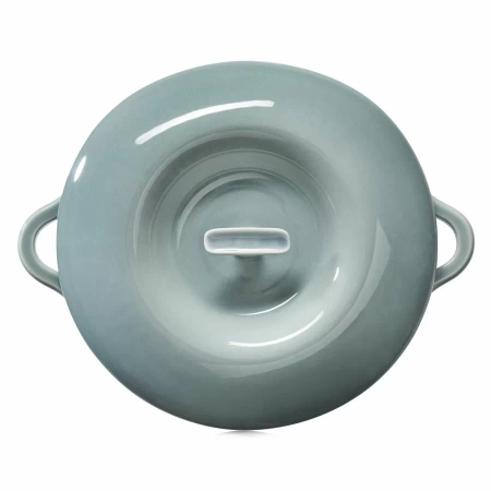 Podgrzewacz porcelanowy z pokrywką szary, 3,5 l BOMBANCE - REVOL