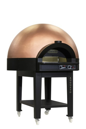 Piec do pizzy neapolitańskiej | Piec obrotowy do pizzy | elektroniczny panel sterowania | 12x30cm | 500 °C | AUGUSTO PR E TOUCH