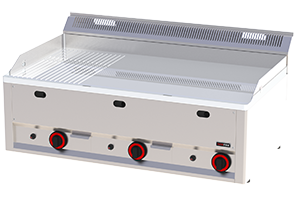 FTHRC 90 GL ﻿Płyta grillowa chromowana gazowa