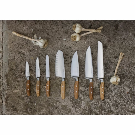 Nóż Santoku, 17 cm, Amici