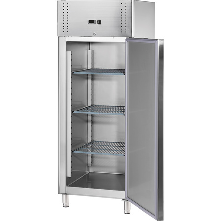 Szafa chłodnicza ze stali nierdzewnej na nóżkach, Frost, GN 2/1, V 460 l