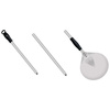 Łopata do pizzy, perforowana, operacyjna, Ø 228 mm, L 1200 mm