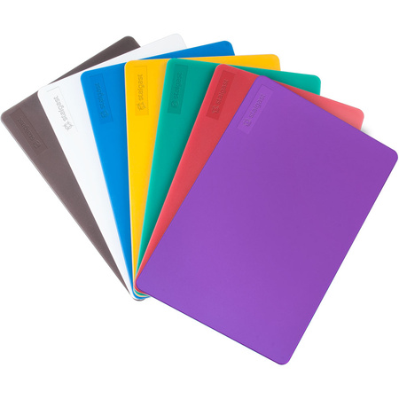 Deska do krojenia, fioletowa, HACCP, 450x300 mm