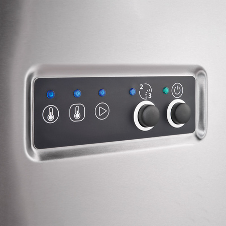 Zmywarko wyparzarka, kapturowa, dozownik płynu myjącego, P 10.8 kW, U 400 V