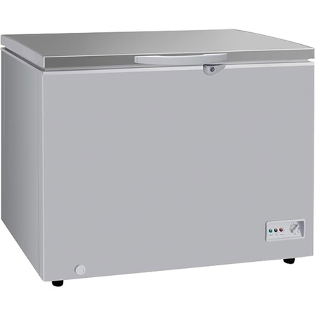 Zamrażarka skrzyniowa z pokrywą ze stali nierdzewnej, Gredil, V 230 l