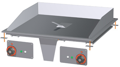 FTRD-68 ETS Płyta grillowa elektryczna