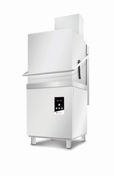 Zmywarka kapturowa RQX1200 P DD RC | 500x500 | sterowanie elektromechaniczne | odzysk ciepła | podwójne ścianki | 675x675x1440 mm | 11,25 kW