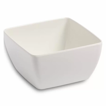 Miska bufetowa z melaminy wys. 8,4 cm biała - VERLO