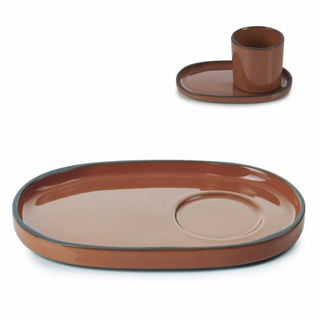 CARACTERE Spodek owalny Cynamon 18x11,1 cm