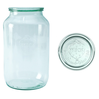 Słoik cylindryczny 3 l, z pokrywką, 4 szt.