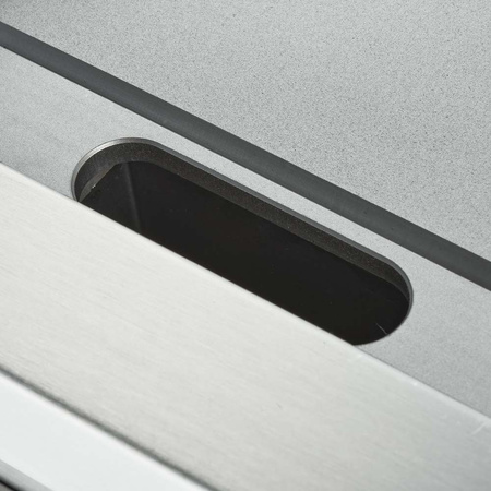 Płyta grillowa elektryczna, gładka, Gredil, 400x700x850 mm, P 4.0 kW, U 400 V