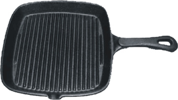 Patelnia grillowa prostokątna 23 x 23 cm