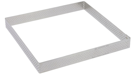 Rant kwadratowy perforowany 8 cm