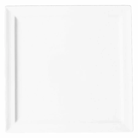 Talerz płaski kwadratowy 30 cm CLASSIC GOURMET - RAK PORCELAIN
