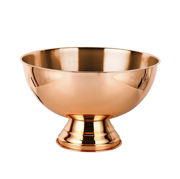 Misa do szampana, miedziana, Ø 350 mm