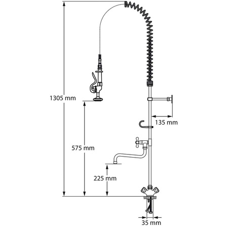 Napełniacz z wylewką, Gredil