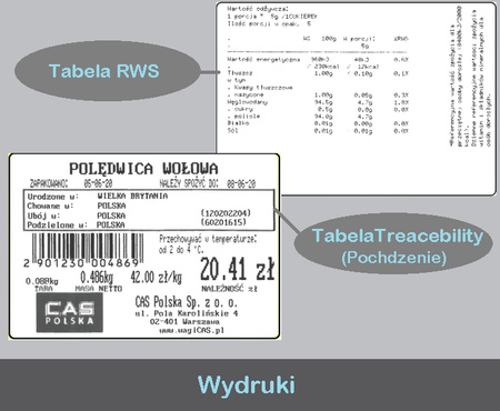 Waga elektroniczna CAS CL5200N 15B WIFI