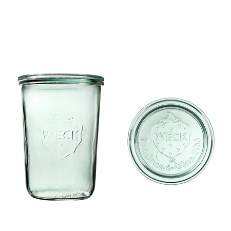 Słoik Mold 850 ml z pokrywą - op. 6 szt