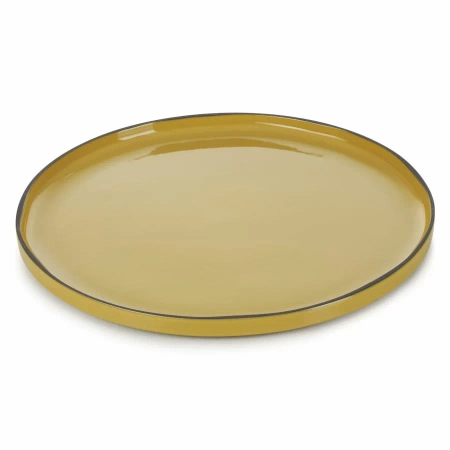 Talerz płaski 30 cm kurkuma CARACTERE