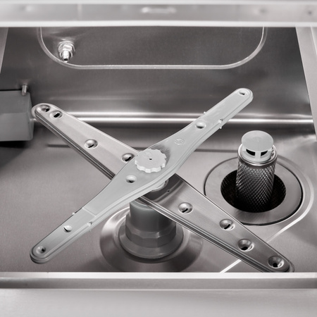 Zmywarko wyparzarka, do szkła, dozownik płynu myjącego, P 2.77 kW, U 230 V