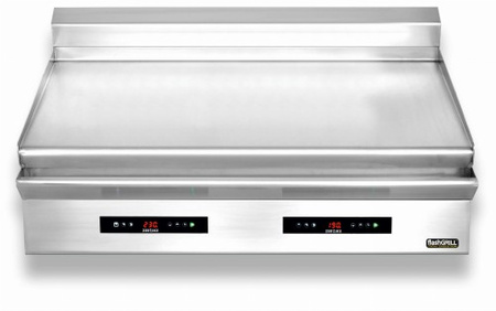 Płyta grillowa elektryczna | energooszczędna | nastawna | podwójna | gładka | Zernike | GE1290L2C